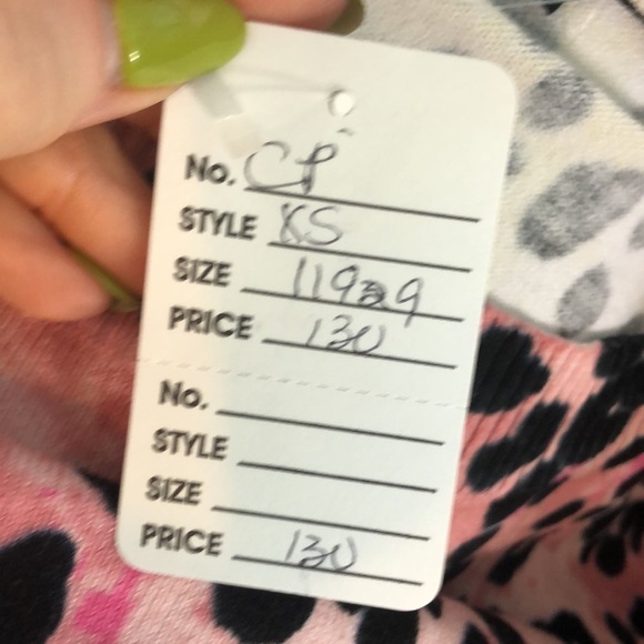 Central Park West Leopard Sweater Crewneck Colorful NWT Ribbed - Picture 7 of 10